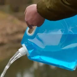 5L/10L Outdoor Camping Water Bag, Portable, Foldable & Collapsible Water Container for Hiking, Picnics, BBQs & More
