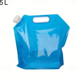 5L/10L Outdoor Camping Water Bag, Portable, Foldable & Collapsible Water Container for Hiking, Picnics, BBQs & More
