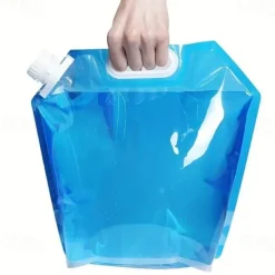 5L/10L Outdoor Camping Water Bag, Portable, Foldable & Collapsible Water Container for Hiking, Picnics, BBQs & More