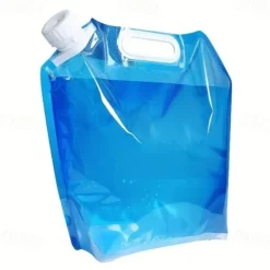 5L/10L Outdoor Camping Water Bag, Portable, Foldable & Collapsible Water Container for Hiking, Picnics, BBQs & More