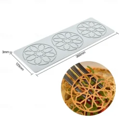 Long Strip Love Bubble Fondant Lace Pad Diy Baking Decoration Molecular Cooking Printing Mold