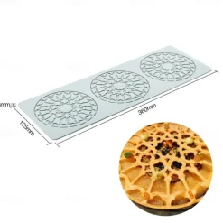 Long Strip Love Bubble Fondant Lace Pad Diy Baking Decoration Molecular Cooking Printing Mold