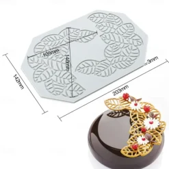 Long Strip Love Bubble Fondant Lace Pad Diy Baking Decoration Molecular Cooking Printing Mold