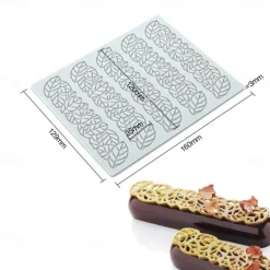 Long Strip Love Bubble Fondant Lace Pad Diy Baking Decoration Molecular Cooking Printing Mold