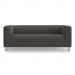 Loveseat Sofa Cover for Dogs Burgundy , 2 Seater For Kilippan Couch Cover Replacement Couch Slipcover Washable Furniture Protector KLIPPcover LITB PRIME cover