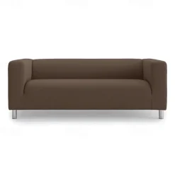 Loveseat Sofa Cover for Dogs Burgundy , 2 Seater For Kilippan Couch Cover Replacement Couch Slipcover Washable Furniture Protector KLIPPcover LITB PRIME cover