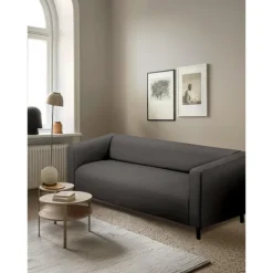 Loveseat Sofa Cover for Dogs Burgundy , 2 Seater For Kilippan Couch Cover Replacement Couch Slipcover Washable Furniture Protector KLIPPcover LITB PRIME cover