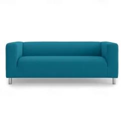 Loveseat Sofa Cover for Dogs Burgundy , 2 Seater For Kilippan Couch Cover Replacement Couch Slipcover Washable Furniture Protector KLIPPcover LITB PRIME cover