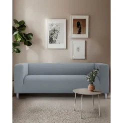 Loveseat Sofa Cover for Dogs Burgundy , 2 Seater For Kilippan Couch Cover Replacement Couch Slipcover Washable Furniture Protector KLIPPcover LITB PRIME cover