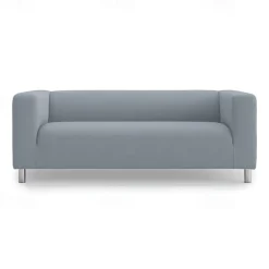 Loveseat Sofa Cover for Dogs Burgundy , 2 Seater For Kilippan Couch Cover Replacement Couch Slipcover Washable Furniture Protector KLIPPcover LITB PRIME cover