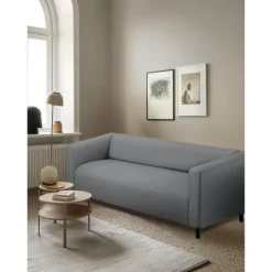 Loveseat Sofa Cover for Dogs Burgundy , 2 Seater For Kilippan Couch Cover Replacement Couch Slipcover Washable Furniture Protector KLIPPcover LITB PRIME cover