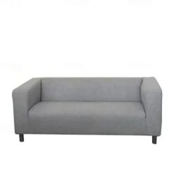 Loveseat Sofa Cover for Dogs Burgundy , 2 Seater For Kilippan Couch Cover Replacement Couch Slipcover Washable Furniture Protector KLIPPcover LITB PRIME cover