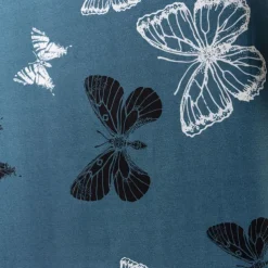 Luminous Duvet Cover Set with Butterfly Print - Glow-in-the-Dark Design - Includes Duvet Cover and Pillowcases - Soft and Comfortable Fabric - Perfect for a Magical Bedroom Decor - Easy to Clean and Maintain