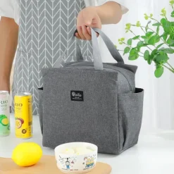 Lunch Bag Insulated Lunch Bag Reusable Tote Bag Lunch Box for Women Men, Thermal Cooler Bag Ideal for Work School Office Travel