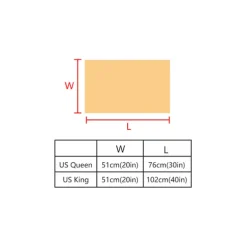 Luxury Satin Pillowcase for Hair Standard Satin Pillowcase with Elastic Band, Pillowcase Set of 2 Suit