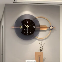 Luxury Silent Wall Clock Modern Design Living Room Home Decor Large Wall Decoration Clocks House Decoration Wall Watch Needle 80 * 38 cm 100 * 48 cm