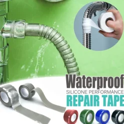 1.5M Waterproof Silicone Performance Repair Tape Bonding Rescue Home Water Pipe Repair Tapes Strong Pipeline Sealing Film Tapes