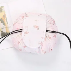 Magic Cosmetics Pouch Women Drawstring Cosmetic Bag Travel Storage Makeup Bag Organizer Female Make Up Pouch Portable Waterproof Toiletry Beauty Case