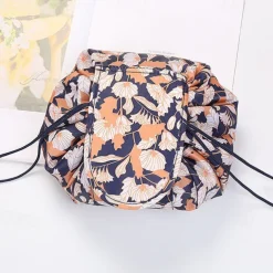 Magic Cosmetics Pouch Women Drawstring Cosmetic Bag Travel Storage Makeup Bag Organizer Female Make Up Pouch Portable Waterproof Toiletry Beauty Case