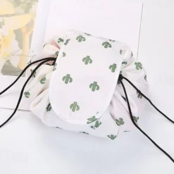 Magic Cosmetics Pouch Women Drawstring Cosmetic Bag Travel Storage Makeup Bag Organizer Female Make Up Pouch Portable Waterproof Toiletry Beauty Case