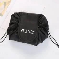 Magic Cosmetics Pouch Women Drawstring Cosmetic Bag Travel Storage Makeup Bag Organizer Female Make Up Pouch Portable Waterproof Toiletry Beauty Case