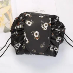 Magic Cosmetics Pouch Women Drawstring Cosmetic Bag Travel Storage Makeup Bag Organizer Female Make Up Pouch Portable Waterproof Toiletry Beauty Case