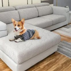 Magic Sofa Cover for Dogs Pet, Stretch Couch Covers Anti Scratch Furniture Protector, Cushion Slipcover for Armchair, Sectional Shaped, 3 Seater(Not Sold By A Set)