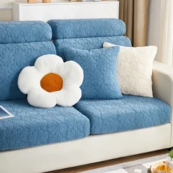 Magic Sofa Cover Stretch Jacquard Sofa Seat Couch Cushion Slipcovers, Anti-Slip Furniture Protector for Sectional 1/2/3/4 Seat Cover,L Shape Sofa Covers, Chaise Lounge Sofa Slipcover