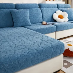 Magic Sofa Cover Stretch Jacquard Sofa Seat Couch Cushion Slipcovers, Anti-Slip Furniture Protector for Sectional 1/2/3/4 Seat Cover,L Shape Sofa Covers, Chaise Lounge Sofa Slipcover