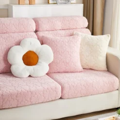 Magic Sofa Cover Stretch Jacquard Sofa Seat Couch Cushion Slipcovers, Anti-Slip Furniture Protector for Sectional 1/2/3/4 Seat Cover,L Shape Sofa Covers, Chaise Lounge Sofa Slipcover