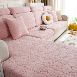 Magic Sofa Cover Stretch Jacquard Sofa Seat Couch Cushion Slipcovers, Anti-Slip Furniture Protector for Sectional 1/2/3/4 Seat Cover,L Shape Sofa Covers, Chaise Lounge Sofa Slipcover