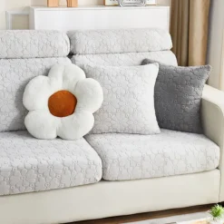 Magic Sofa Cover Stretch Jacquard Sofa Seat Couch Cushion Slipcovers, Anti-Slip Furniture Protector for Sectional 1/2/3/4 Seat Cover,L Shape Sofa Covers, Chaise Lounge Sofa Slipcover