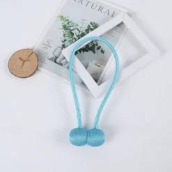 Magnetic Curtain Tie Backs Window Gold Curtain Tiebacks Buckles Holdbacks Clip for Home Bedroom Office Decorative Curtain 1 PCS