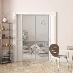 Magnetic Fly Screen Door,Heavy Duty Bug Curtain Full Frame, Keep Bugs Out Lets Fresh Air in Without Drilling