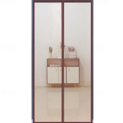 Magnetic Screen Door Portable, Fly Or Bug Screen Magnetic, Doorway For Sliding Door,Garage,Patio,Kitchen,Living,Window Room,Bedroom,Bar,Pet and Kid Easy Entry