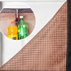 Magnetic Screen Door Portable, Fly Or Bug Screen Magnetic, Doorway For Sliding Door,Garage,Patio,Kitchen,Living,Window Room,Bedroom,Bar,Pet and Kid Easy Entry