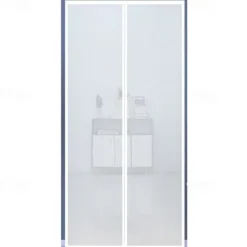 Magnetic Screen Door Portable, Fly Or Bug Screen Magnetic, Doorway For Sliding Door,Garage,Patio,Kitchen,Living,Window Room,Bedroom,Bar,Pet and Kid Easy Entry