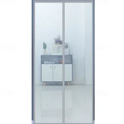 Magnetic Screen Door Portable, Fly Or Bug Screen Magnetic, Doorway For Sliding Door,Garage,Patio,Kitchen,Living,Window Room,Bedroom,Bar,Pet and Kid Easy Entry