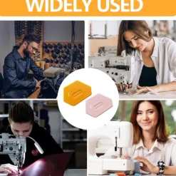 Magnetic Seam Guide for Sewing Machine, Strong & Multifunctional Magnet Sewing Guide with Scale Perfect for Straight Stitching, Hemming, Quilting Serger Machines Universal Sewing Accessories