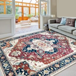 Mandala Bohemian Boho Runner Rug Area Rug Non Slip Floor Mat Bedside Livingroom Bedroom Indoor Outdoor