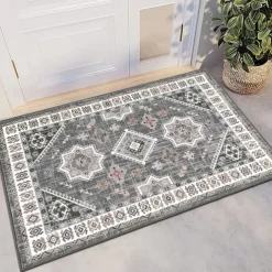 Mandala Bohemian Kitchen Mat Runner Rug Non-Slip Oil Proof Rug Indoor Outdoor Mat Bedroom Decor Bathroom Mat Entrance Rug Door Mat