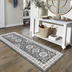 Mandala Bohemian Kitchen Mat Runner Rug Non-Slip Oil Proof Rug Indoor Outdoor Mat Bedroom Decor Bathroom Mat Entrance Rug Door Mat