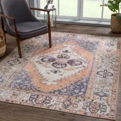 Mandala Bohemian Kitchen Mat Runner Rug Non-Slip Oil Proof Rug Indoor Outdoor Mat Bedroom Decor Bathroom Mat Entrance Rug Door Mat