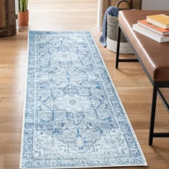 Mandala Bohemian Kitchen Mat Runner Rug Non-Slip Oil Proof Rug Indoor Outdoor Mat Bedroom Decor Bathroom Mat Entrance Rug Door Mat