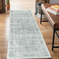 Mandala Bohemian Kitchen Mat Runner Rug Non-Slip Oil Proof Rug Indoor Outdoor Mat Bedroom Decor Bathroom Mat Entrance Rug Door Mat