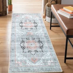 Mandala Bohemian Kitchen Mat Runner Rug Non-Slip Oil Proof Rug Indoor Outdoor Mat Bedroom Decor Bathroom Mat Entrance Rug Door Mat