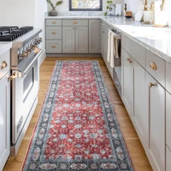 Mandala Bohemian Kitchen Mat Runner Rug Non-Slip Oil Proof Rug Indoor Outdoor Mat Bedroom Decor Bathroom Mat Entrance Rug Door Mat