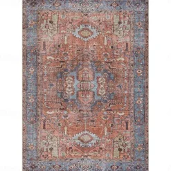 Mandala Bohemian Runner Rug Kitchen Mat Non-Slip Oil Proof Rug Indoor Outdoor Mat Bedside Bedroom Decor Bathroom Mat Entrance Rug Door Mat