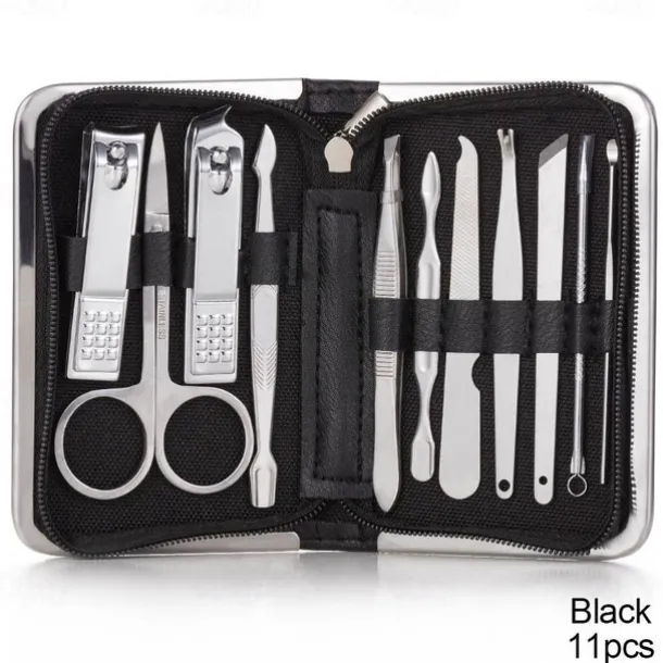 Manicure Set Pedicure Kit - 26 Pieces Manicure Kit Professional Nail Clippers, Stainless Steel Nail Care Kit Pedicure Set For Women Men