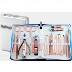 Manicure Set Pedicure Kit - 26 Pieces Manicure Kit Professional Nail Clippers, Stainless Steel Nail Care Kit Pedicure Set For Women Men